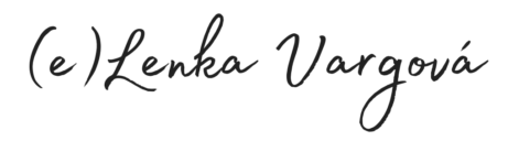 Podpis (e)Lenka Vargová